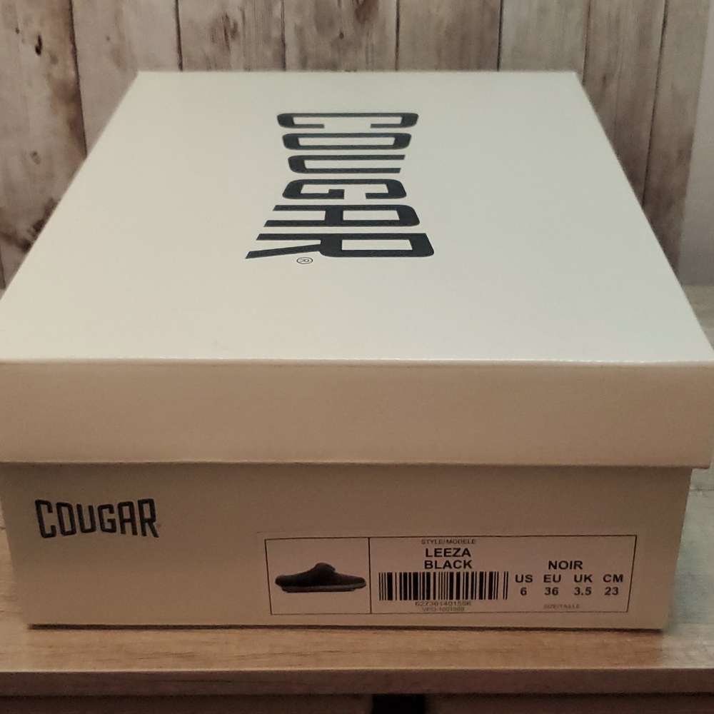 LAST PAIR- Cougar Leeza Mule Slipper Size 6US/36Euro NEVER WORN NWT/Box/Bags - Picture 7 of 17